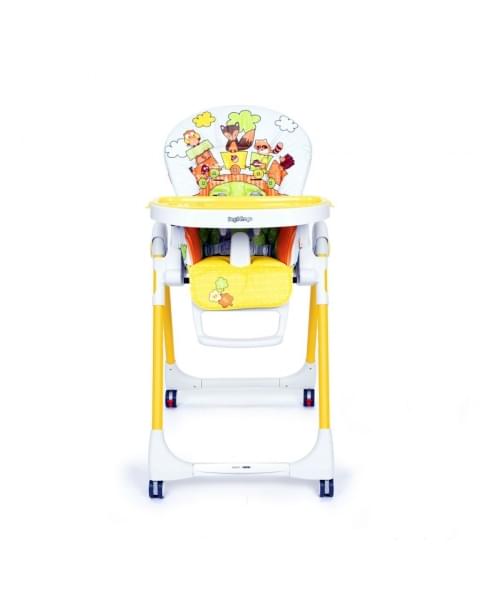 Стульчик для кормления Peg-Perego Prima Pappa Follow Me, Fox and Friends (Фокс и друзья)