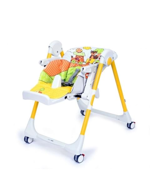 Стульчик для кормления Peg-Perego Prima Pappa Follow Me, Fox and Friends (Фокс и друзья)