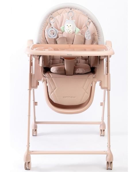 Стульчик для кормления Peppy Sommelier pink
