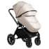 Детская коляска Farfello Belleza 3 в 1 2025 жемчужный