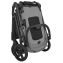 Детская прогулочная коляска Pituso Carbon RX Horizon Grey/рама carbon