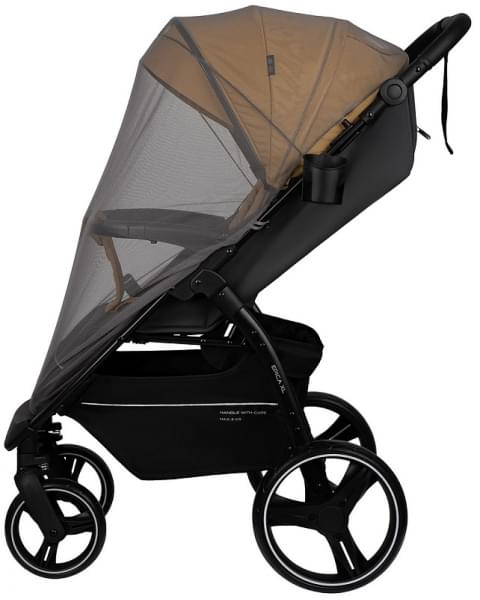 Детская прогулочная коляска Indigo Epica XL бежевый-серый