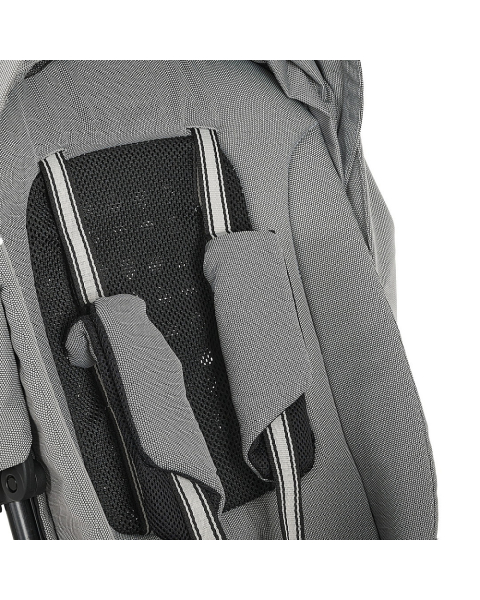 Детская прогулочная коляска Pituso Carbon RX Horizon Grey/рама carbon
