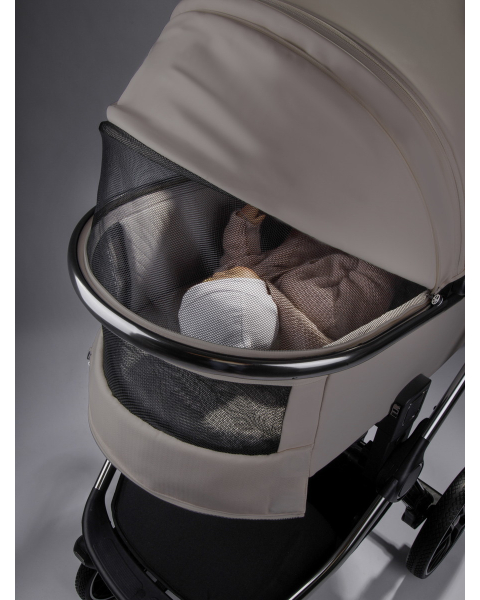 Детская коляска AmaroBaby Motus Premium Ecco 3 в 1 мокко