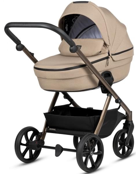 Детская коляска Tutis Uno 6 Plus Essential collection 3 в 1 с автокреслом Elo Lux EduSky Black 1602146 Nougat