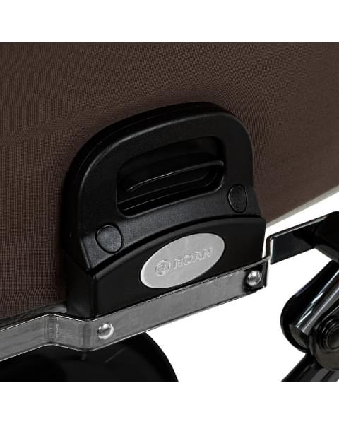 Детская коляска Roan Bass Next Classic 2.0 d12 3 в 1 с автокреслом Tutis Elo Lux EduSky Black BNC/83/2 Turkish Coffe/Black/руч.Cappuccino