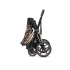 Коляска 3 в 1 Cybex Priam III Spring Blossom шасси Matt Black, Dark (Темный)