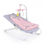 Шезлонг 2 в 1 Nuovita Mellare M1, Grigio rosa cir (Серо-розовый круг)