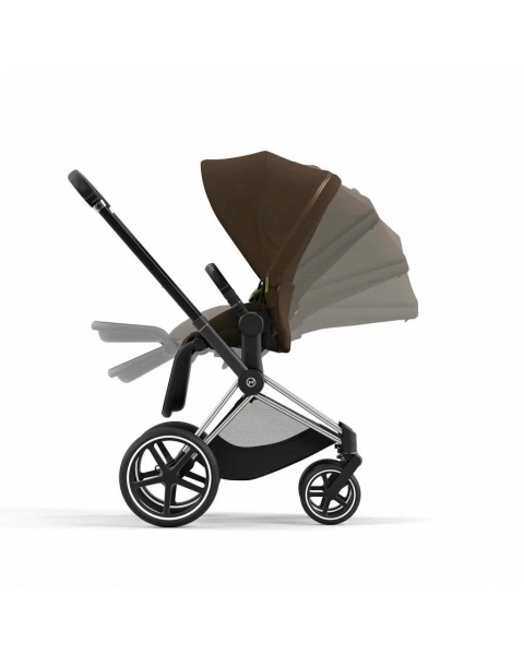 Коляска 2 в 1 Cybex Priam IV шасси Rose Gold, Khaki Green (Хаки)