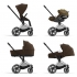 Коляска 2 в 1 Cybex Priam IV шасси Rose Gold, Khaki Green (Хаки)