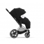 Коляска 3 в 1 Cybex Priam IV шасси Chrome Black, Deep Black (Черный)
