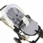 Коляска 2 в 1 Junama Diamond Mirror Satin V2, JDMSv2-06 (Белый / Матовое золото / Рама золото)