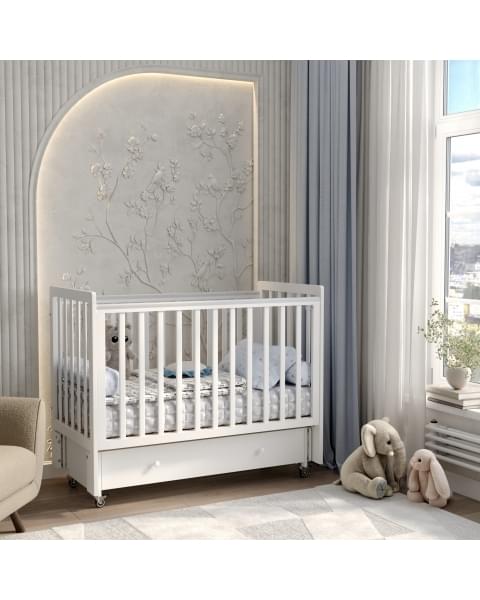 Кроватка ANTEMI Classic Sleep Белый