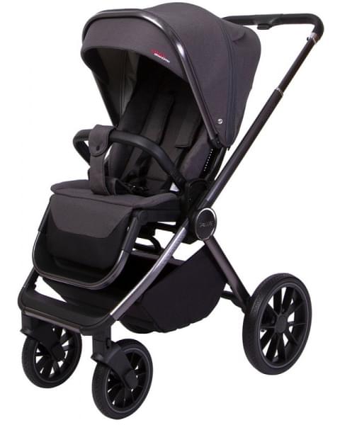 Детская коляска Peppy Monaco GP 3 в 1 с автокреслом Verona Antrazit рама графит