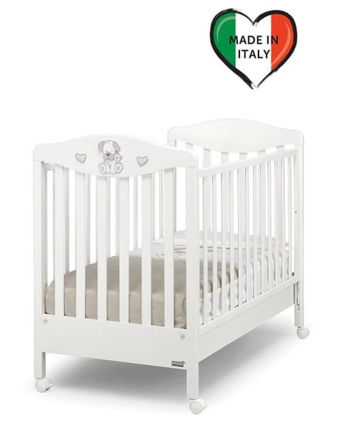 Детская кровать Erbesi Lucky белый/песочный