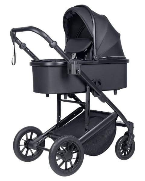 Детская коляска Farfello Solo Duo Comfort 2 в 1 Black/черный SOLO-3