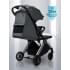 Прогулочная коляска Amarobaby Handy, серый/серебряный