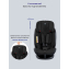 Автокресло детское AMAROBABY Brilliant ISOFIX класс D, группа 0+/1/2/3, (черный)