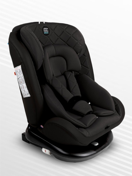 Автокресло детское AMAROBABY Brilliant ISOFIX класс D, группа 0+/1/2/3, (черный)