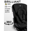 Автокресло детское AMAROBABY Brilliant ISOFIX класс D, группа 0+/1/2/3, (черный)