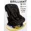 Автокресло детское AMAROBABY Brilliant ISOFIX класс D, группа 0+/1/2/3, (черный)
