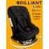 Автокресло детское AMAROBABY Brilliant ISOFIX класс D, группа 0+/1/2/3, (черный)