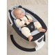 Электронные качели детские Amarobaby Teddy swing, черный