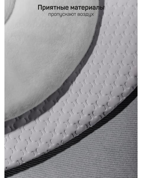 Качели электронные детские Amarobaby Jolly swing, серый, светло-серый вкладыш