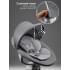 Качели электронные детские Amarobaby Jolly swing, серый, светло-серый вкладыш