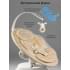 Качели электронные детские Amarobaby Smart swing, бежевый
