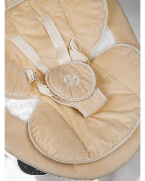 Качели электронные детские Amarobaby Smart swing, бежевый