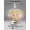 Качели электронные детские Amarobaby Smart swing, бежевый