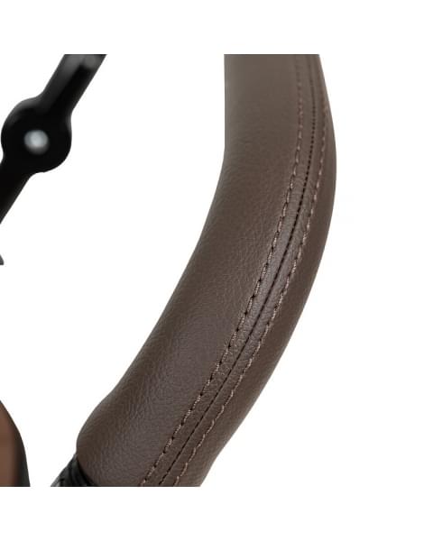 Детская коляска Roan Bass Next Classic 2.0 d12 3 в 1 с автокреслом Tutis Elo Lux EduSky Black BNC/83/2 Turkish Coffe/Black/руч.Cappuccino