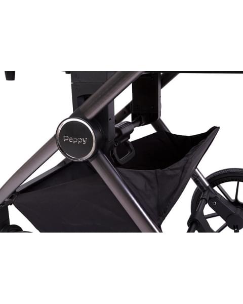 Детская коляска Peppy Monaco GP 3 в 1 с автокреслом Verona Antrazit рама графит