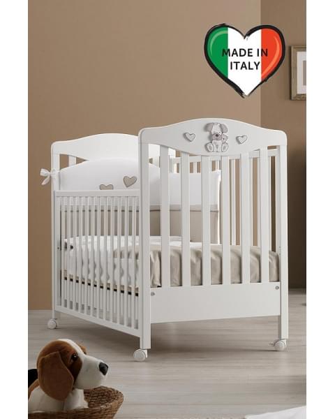 Детская кровать Erbesi Lucky белый/песочный