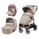Коляска 3 в 1 Peg Perego Veloce Lounge, Mon Amour (Светло-коричневый)
