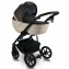 Коляска 3 в 1 Bexa Ideal, ID 08 (Черный + Бежевая Кожа)