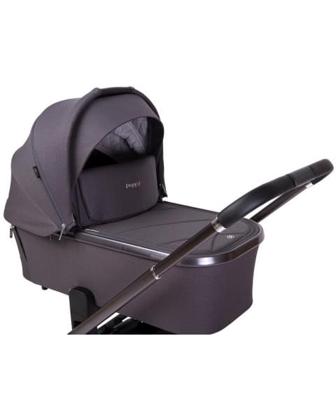 Детская коляска Peppy Monaco GP 3 в 1 с автокреслом Verona Antrazit рама графит