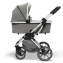 Коляска 2 в 1 Moon Style Rocca Basic Collection, Shadow / Серый (404)