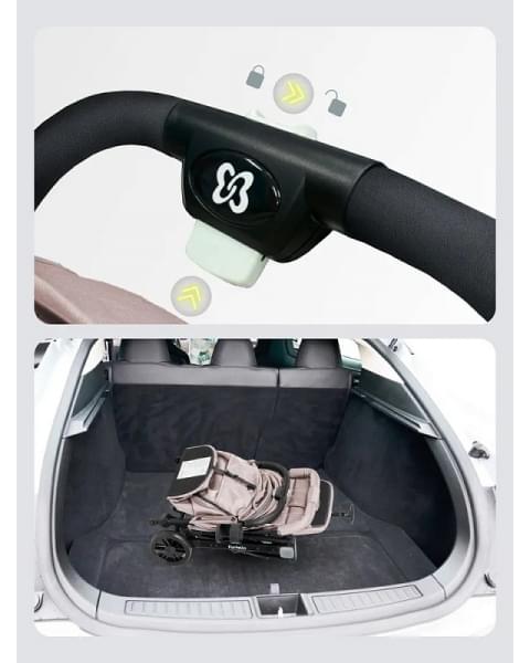 Kоляска детская прогулочная Farfello Comfy Go Comfort 2025 CG-014, бежевый