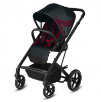 Коляска прогулочная Cybex Balios S Lux шасси Black, FE Ferrari Victory Black (Черный)