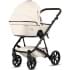 Детская коляска Tutis Viva 6 Plus Leather 3 в 1 с автокреслом Elo Lux EduSky Black 1612086 Vanilla