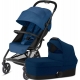 Коляска 2 в 1 (прогулочная + спальный блок) Cybex Eezy S+ 2, by Cybex Navy Blue (Темно-синий / С бампером / С дождевиком)