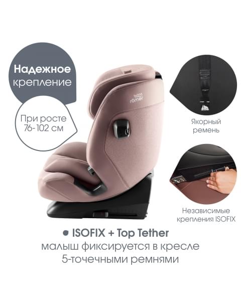 Автокресло Britax Roemer Advansafix Pro Lux (9-36 кг), Onyx Black