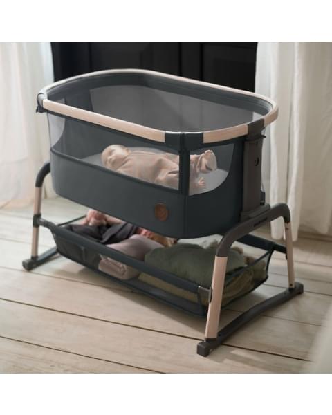Колыбель Maxi-Cosi Iora Air Beyond (c колесами), Classic Beige Eco (Графитовый)