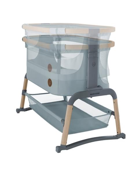 Колыбель Maxi-Cosi Iora Air Beyond (c колесами), Classic Beige Eco (Графитовый)
