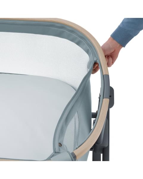 Колыбель Maxi-Cosi Iora Air Beyond (c колесами), Classic Beige Eco (Графитовый)