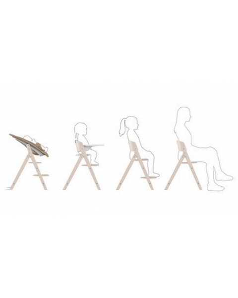 Стульчик для кормления Cybex Click & Fold 4 в 1 All Natural