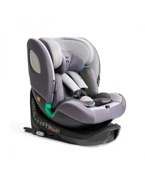 Автокресло Agex Comfort i-Fix 360 (0-36 кг), Grey (Серый)