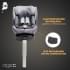 Автокресло Agex Comfort i-Fix 360 (0-36 кг), Grey (Серый)